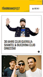 Mobile Screenshot of faehrmannsfest.de